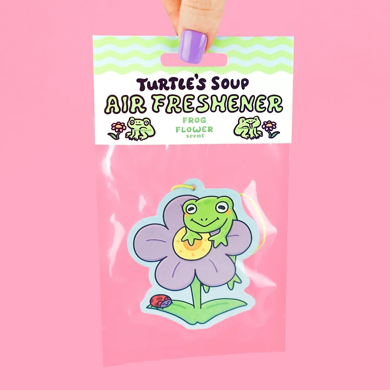 Frog Flower Musky Floral Scented Air Freshener