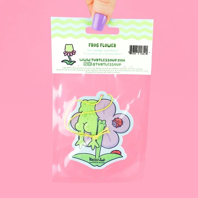 Frog Flower Musky Floral Scented Air Freshener