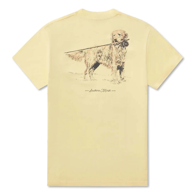 Golden Days Short Sleeve T-Shirt Yellow