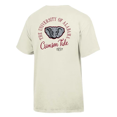 Alabama Crimson Tide Short Sleeve T-Shirt Parchment