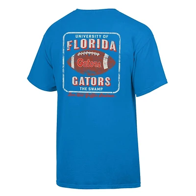 UF Sign Short Sleeve T-Shirt Summer Blue