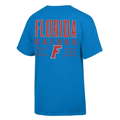 UF Statement Logo Short Sleeve T-Shirt Summer Blue