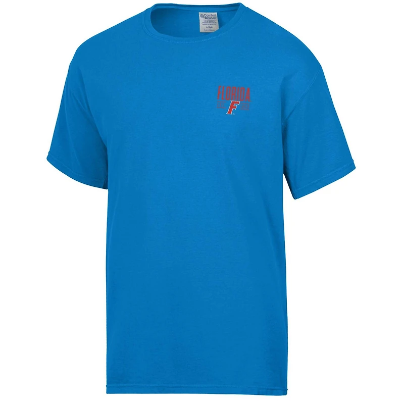 UF Statement Logo Short Sleeve T-Shirt Summer Blue