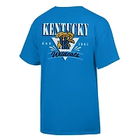 UK Wildcats Triangle Short Sleeve T-Shirt Summer Blue