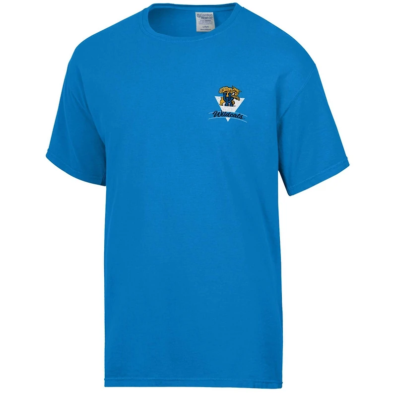 UK Wildcats Triangle Short Sleeve T-Shirt Summer Blue