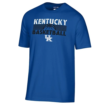 UK Basketball Line Art Short Sleeve T-Shirt