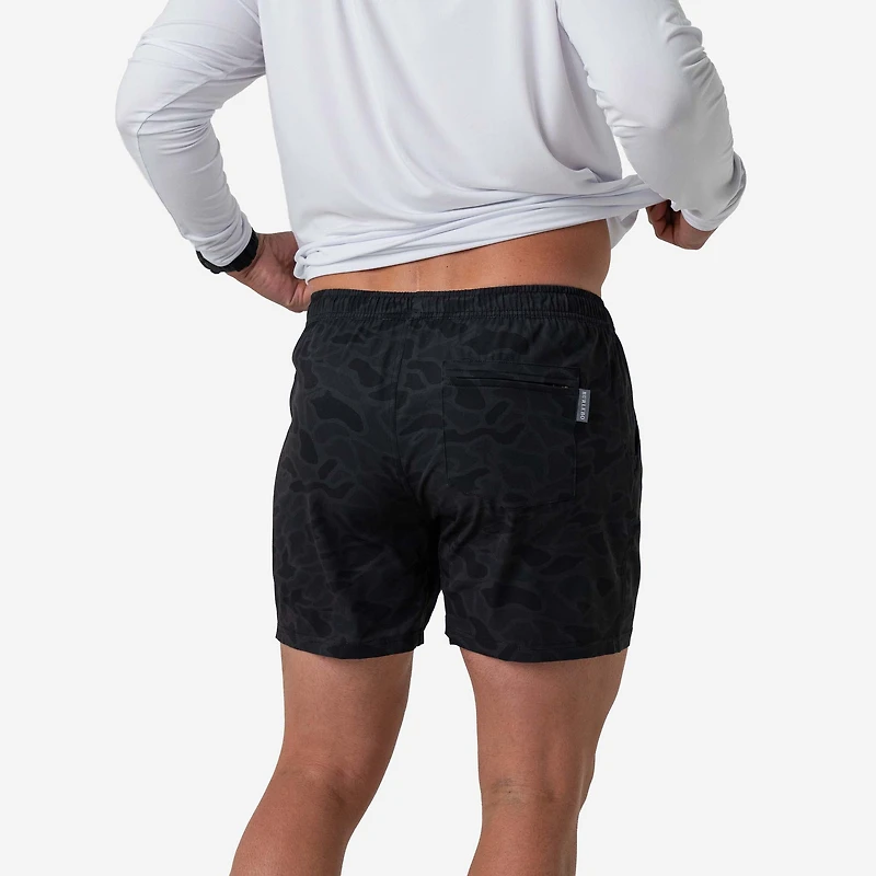 Athletic Shorts Black Camo