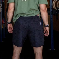Athletic Shorts Black Camo