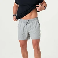 7" Athletic Shorts Light Grey