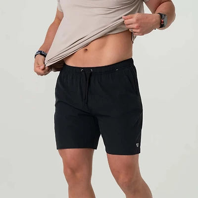 7" Athletic Shorts Heather Black