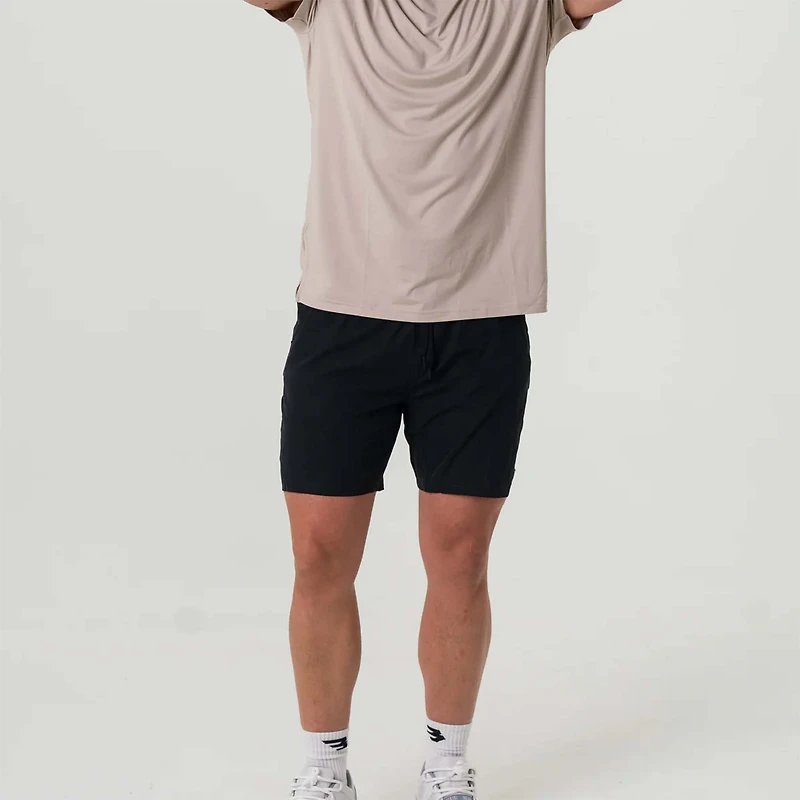 7" Athletic Shorts Heather Black