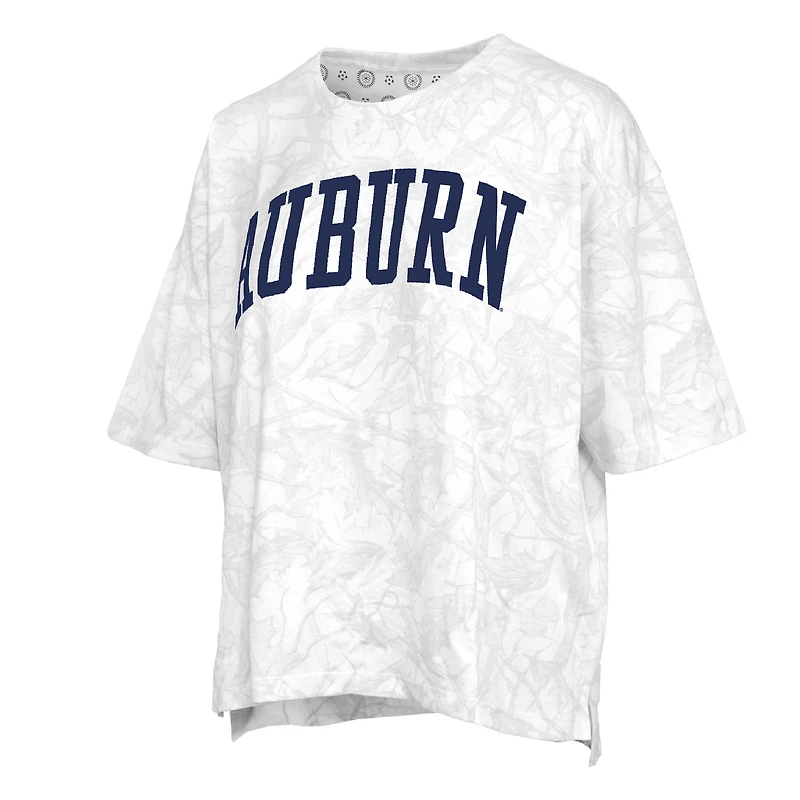 Auburn Varsity Camo Oversized Short Sleeve T-Shirt