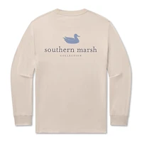 Authentic Long Sleeve T-Shirt Oatmeal