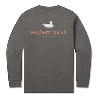 Authentic Long Sleeve T-Shirt Midnight Gray