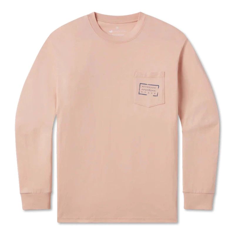 Authentic Long Sleeve T-Shirt Terracotta