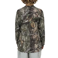 Youth SPF Long Sleeve T-Shirt Camo