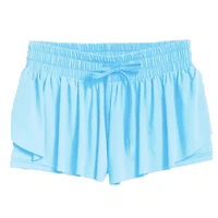 Women's Baby Blue Flyaway Shorts