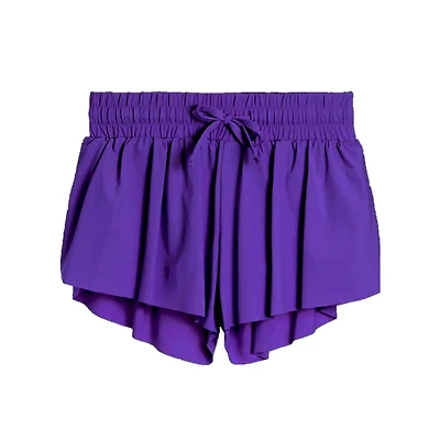 Youth Collegiate Flyaway Shorts Purple