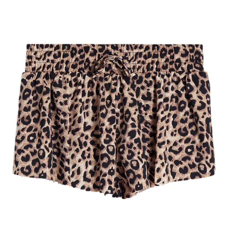 Women's Leopard Flyaway Shorts