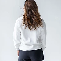 Women's Bama Mascot Patch Crewneck Sweatshirt