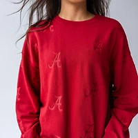Women's Bama Embroidered Logo Crewneck Sweatshirt