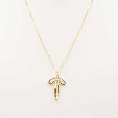 Dainty Bow Necklace