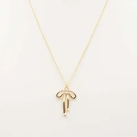 Dainty Bow Necklace