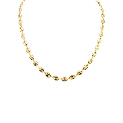 Mariner Chain Gold Necklace