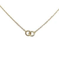 Circle Linked Necklace
