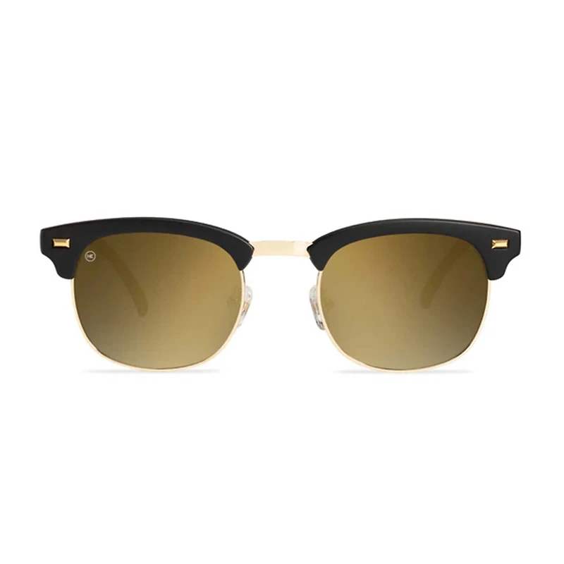 Knockaround® Brooklines Sunglasses in Black and Gold
