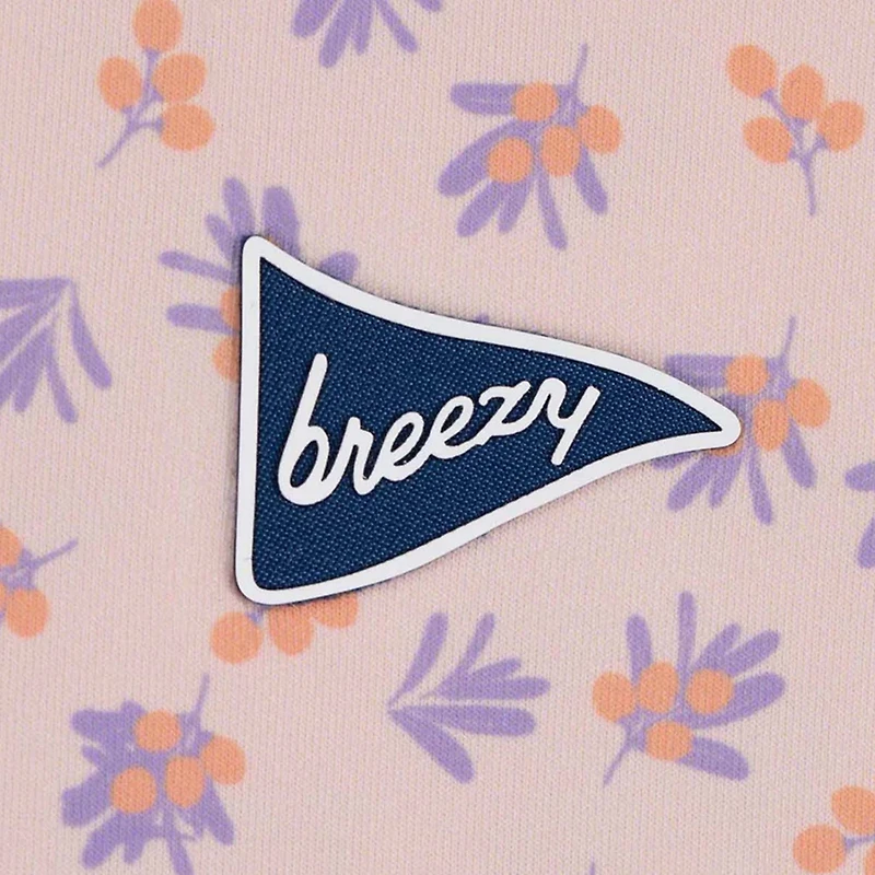 The Orange Berries Printed Performance Polo