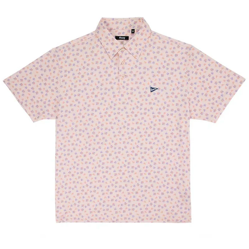 The Orange Berries Printed Performance Polo