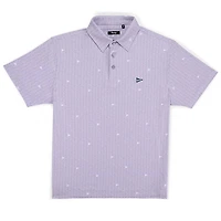 The Pin Location Geo Printed Performance Polo