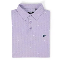 The Pin Location Geo Printed Performance Polo