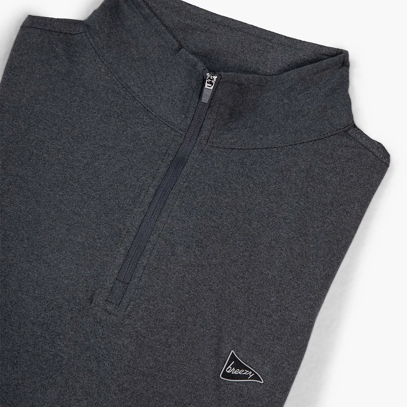 The Gimme Performance Quarter Zip Pullover Black