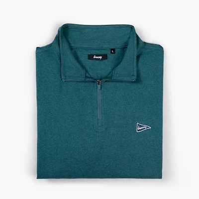 The Gimme Performance Quarter Zip Pullover Forest