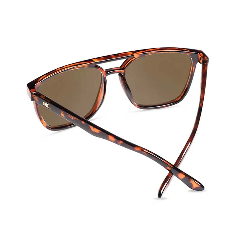 Men's Knockaround® Brightsides Sunglasses in Tortoise Shell and Amber