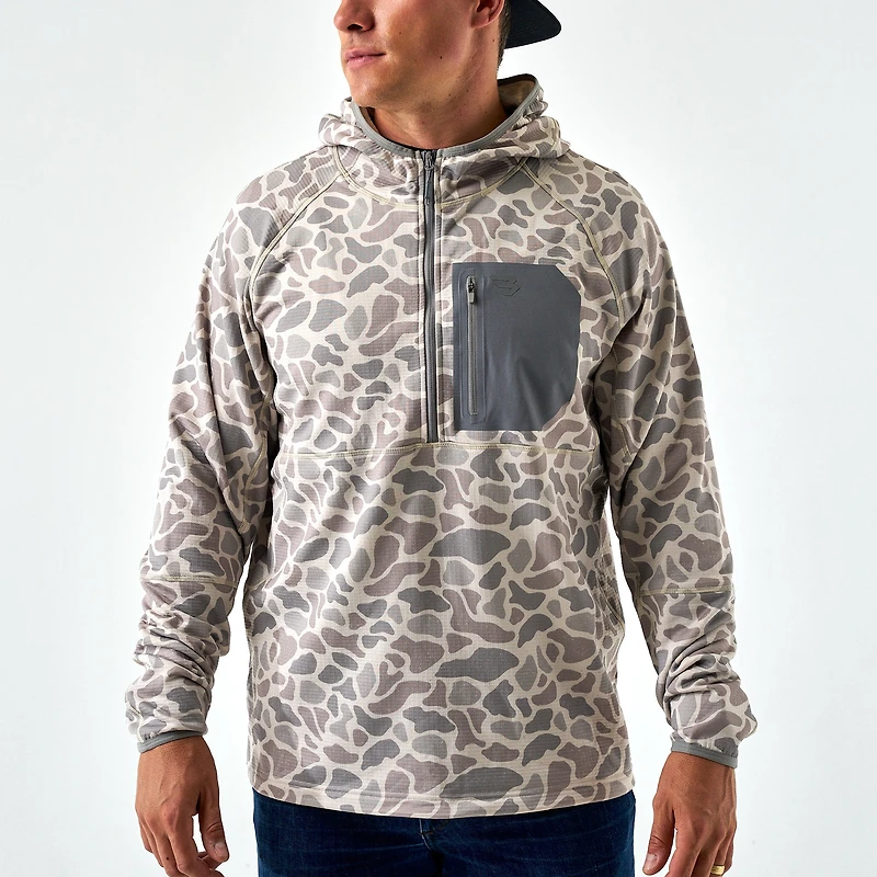 Blaze Tech Quarter Zip Pullover Classic Deer Camo