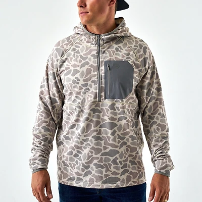 Blaze Tech Quarter Zip Pullover Classic Deer Camo