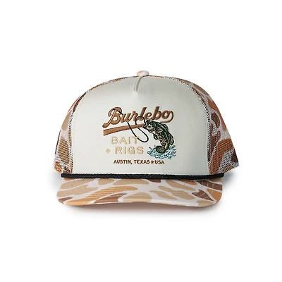 Bait and Rigs Camo Rope Hat
