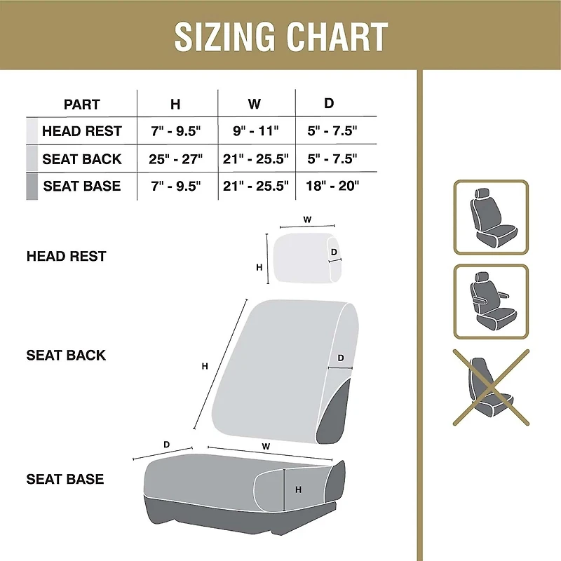 Ducks Unlimited Single Seat Cover