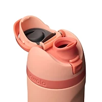 FreeSip® 24oz Stainless Steel Water Bottle in Peach of Mind