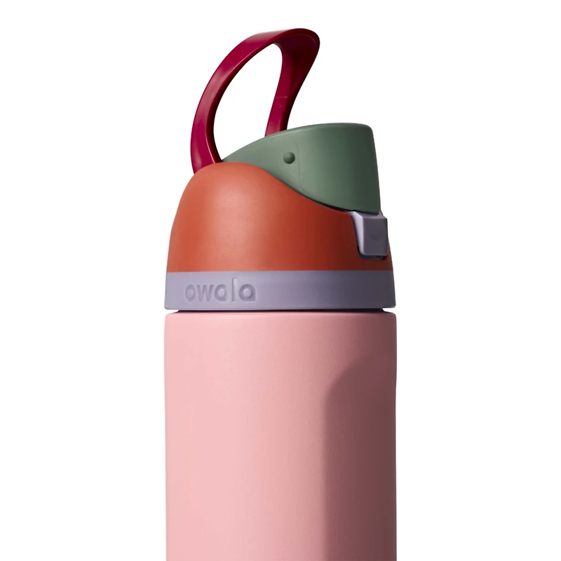 FreeSip® 24oz Stainless Steel Water Bottle in Sugar High