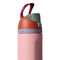 FreeSip® 24oz Stainless Steel Water Bottle in Sugar High