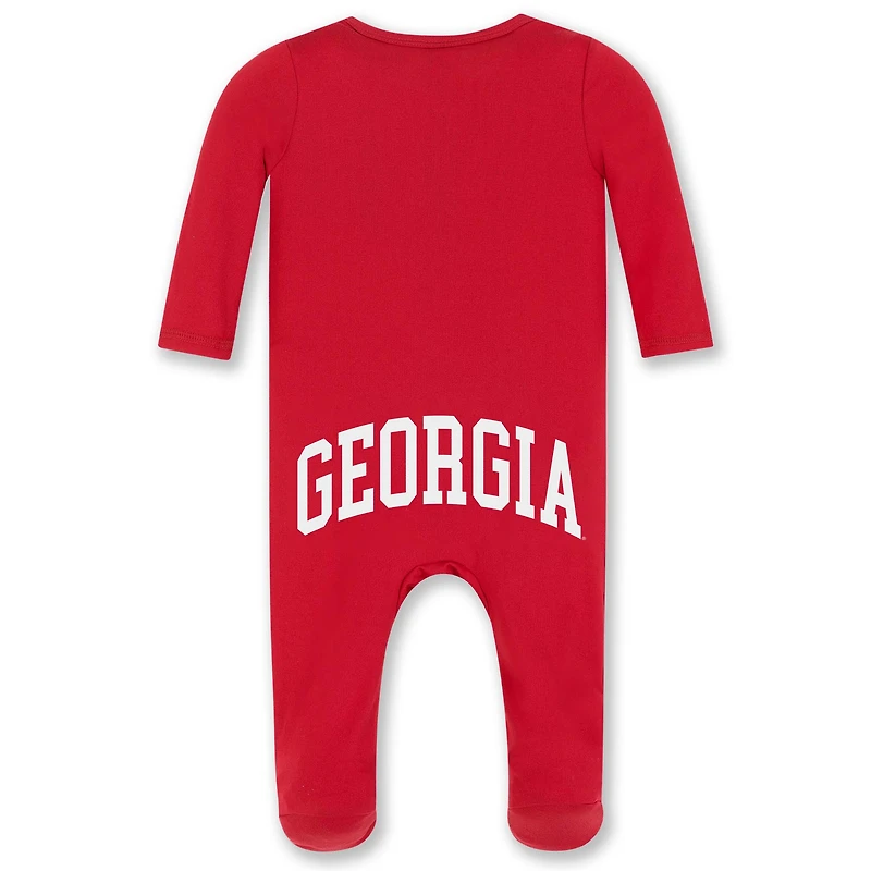 UGA Infant Magnetic One-Piece Footie