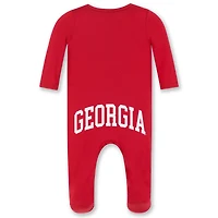 UGA Infant Magnetic One-Piece Footie