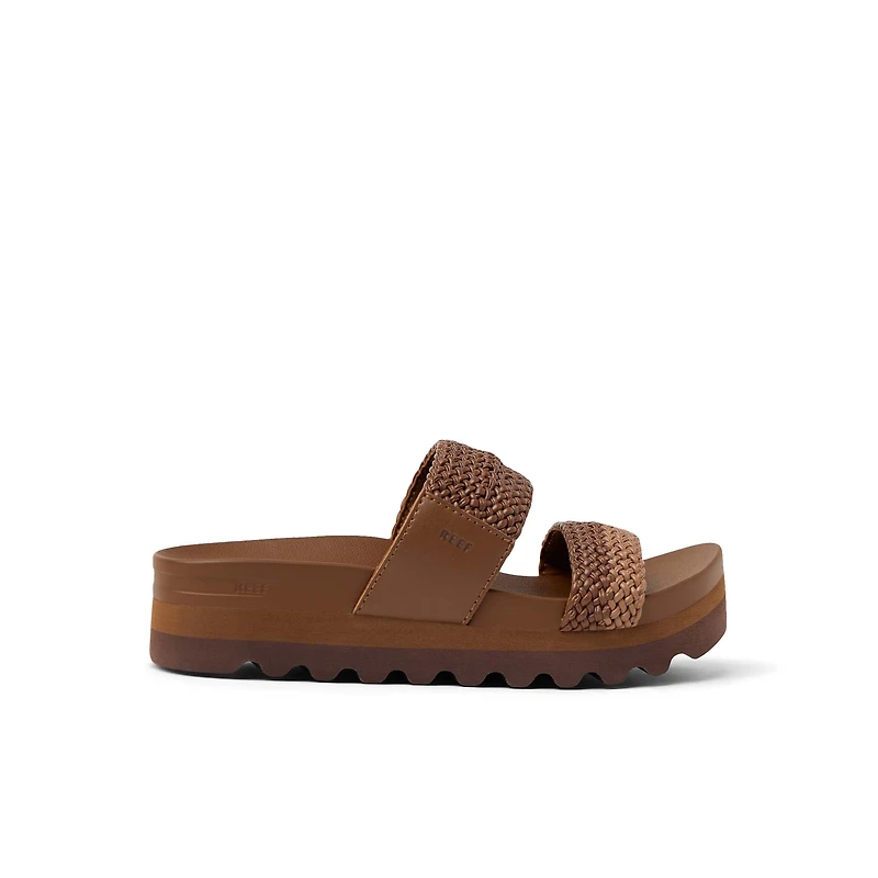 Women's Reef Cushion Vista Hi Sandals Chocolate