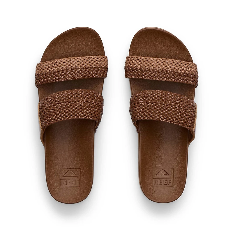 Women's Reef Cushion Vista Hi Sandals Chocolate