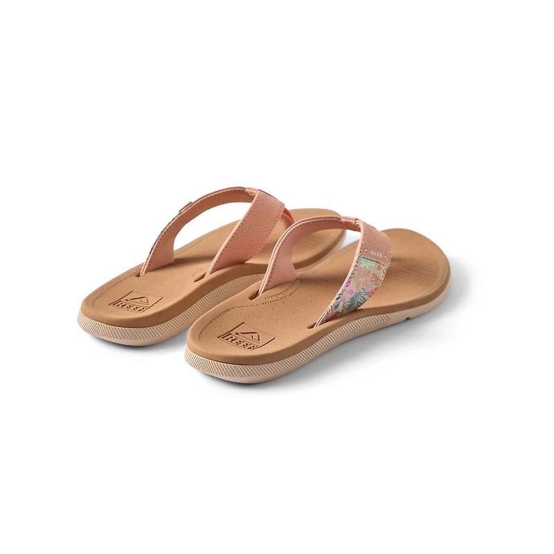 Women's Reef Santa Ana Sandals Peach and Tan
