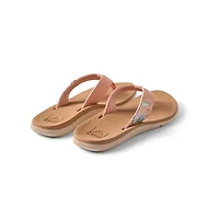 Women's Reef Santa Ana Sandals Peach and Tan